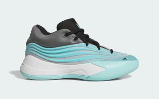 The Adidas Dame X Makes A Statement in "Flash Aqua"