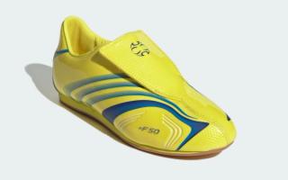 Adidas F50 Taekwondo Gets Al-Nassr Treatment in Bright Yellow and Blue