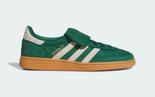 The Adidas Handball Spezial Appears with A Long Tongue and "Core Green" Suede