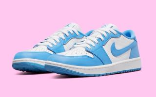 The Air Jordan 1 Low Golf “UNC” is Available Now