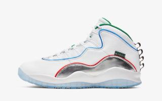 The Air Jordan 10 “Wings” Tributes Chicago’s Transit System