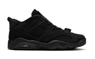 Air Jordan 6 Low “Blackout” Joins 35th Anniversary Lineup for Spring 2026