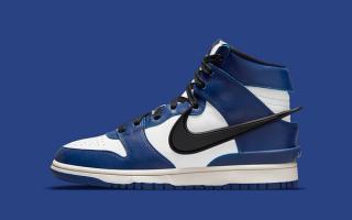 Where to Buy the AMBUSH x Nike Dunk High “Deep Royal”