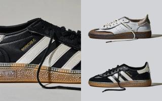 Invincible Pre-Distress a Duo of Adidas Handball Spezial Sneakers