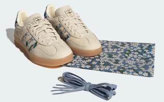 Liberty London's "Mitsi Day" Print Lands on the Adidas Gazelle Indoor