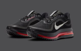 The Nike Pegasus Premium "Black/Bright Crimson" is Available Now