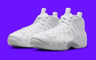 Nike Air Foamposite One “Triple White” Releases Fall 2025