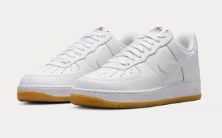 Nike Sportswear Brings A "White/Gum" Look to the Air Force 1 Low