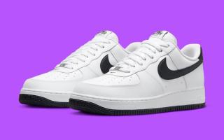 The Nike Air Force 1 Low "White and Black" is Available Now