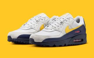 The Motorsport-Inspired Nike Air Max 90 “Tour Yellow” is Now Available