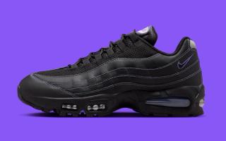 Nike Air Max 95 OG “Black/Persian Violet” Joins the Big Bubble Lineup