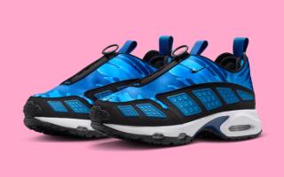 Nike Air Max Sunder Suits Up in “Blue Camo” for Fall 2025