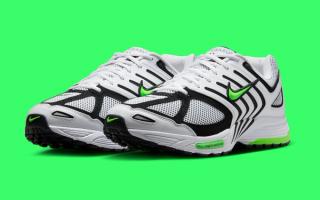 Nike Air Pegasus 2K5 Surfaces in Bold Black, White, and Neon Green