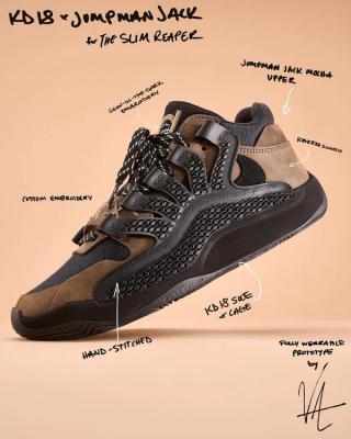 Detailed Look: Nike KD 18 x Jumpman Jack Custom for Kevin Durant