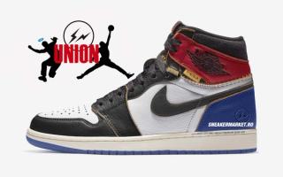 A "Varsity Red/Sport Royal" Union x Fragment x Air Jordan 1 Expected Spring 2026