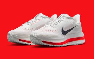 'Bright Crimson' Zoom Air Cushioning Appears on the Women's Nike Pegasus Premium