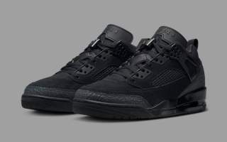 The Jordan Spizike Low 'Triple Black' Just Restocked