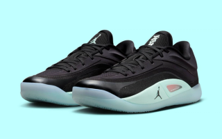 The Jordan Zion 4 Available in "Black/Mint Foam"