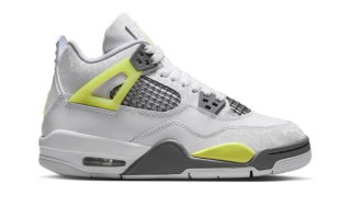 Air Jordan 4 GS "Light Lemon Twist"